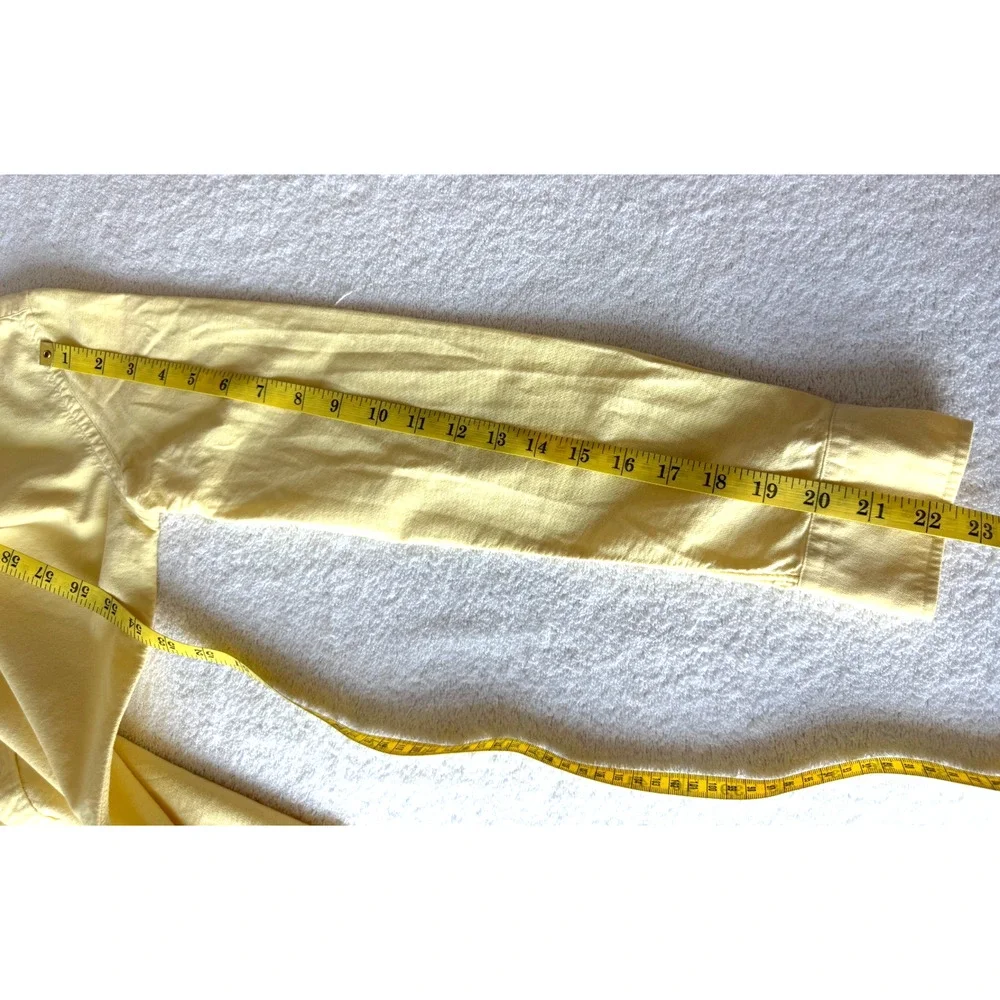 Ralph Lauren teen Size 2-(12-14)- slim fit yellow cotton Shirt, women Sz- 2-4